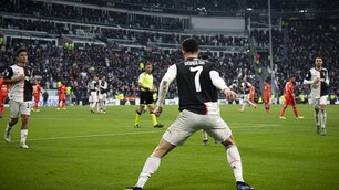 Juve, Cristiano Ronaldo è incontenibile: doppietta e spettacolo con l'Udinese