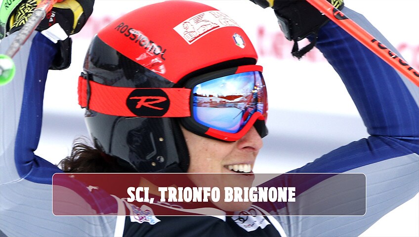 Sci, Brignone vince il gigante di Courchevel