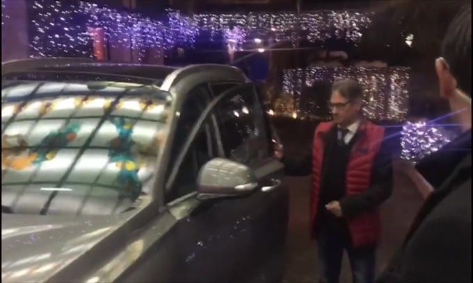 La Roma al completo per la cena di Natale