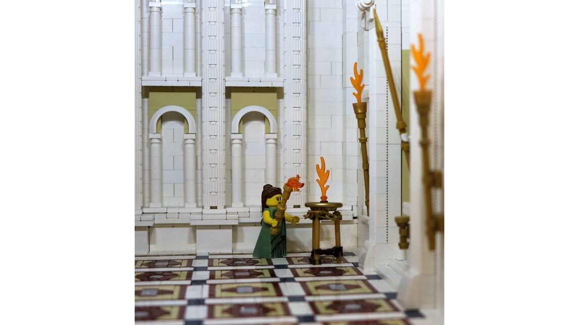 Dal 24 dicembre 2019 al 19 aprile 2020, a Palazzo Bonaparte arriva un'esposizione di mattoncini che riproducono i grandi scenari della storia 