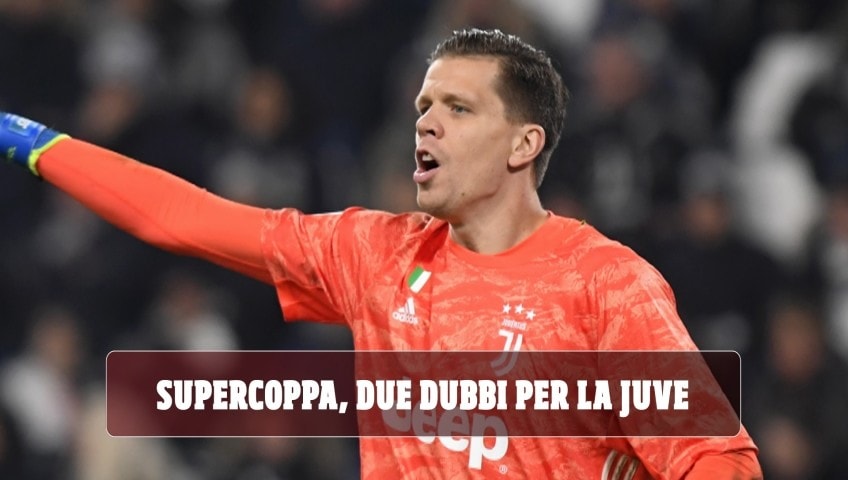 Juve, Szczesny e Alex Sandro in dubbio per la Supercoppa
