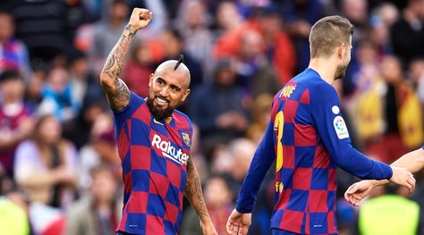 Vidal gioca e segna, Messi show: il Barcellona torna a vincere