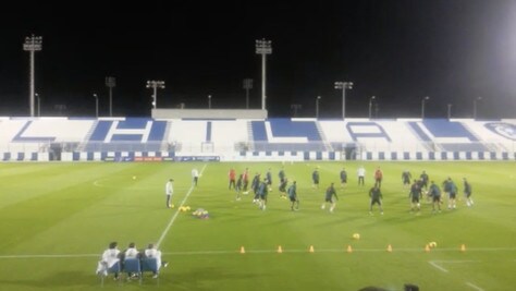 Il richiamo del muezzin mentre la Juventus si allena