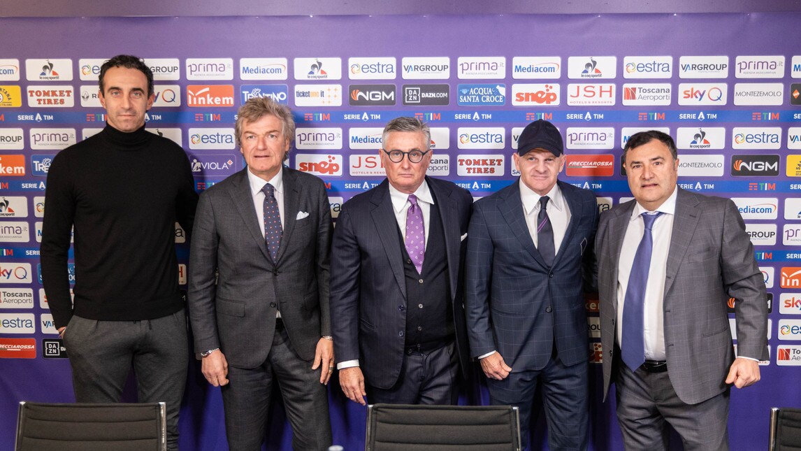 Fiorentina, le foto della presentazione di Iachini