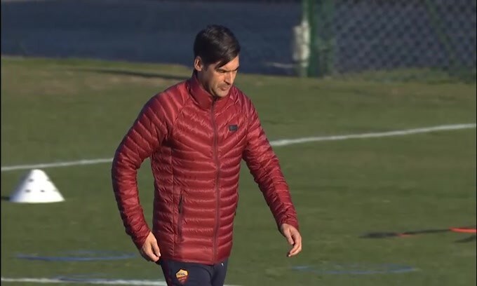 Roma: allenamento in compagnia dei tifosi giallorossi