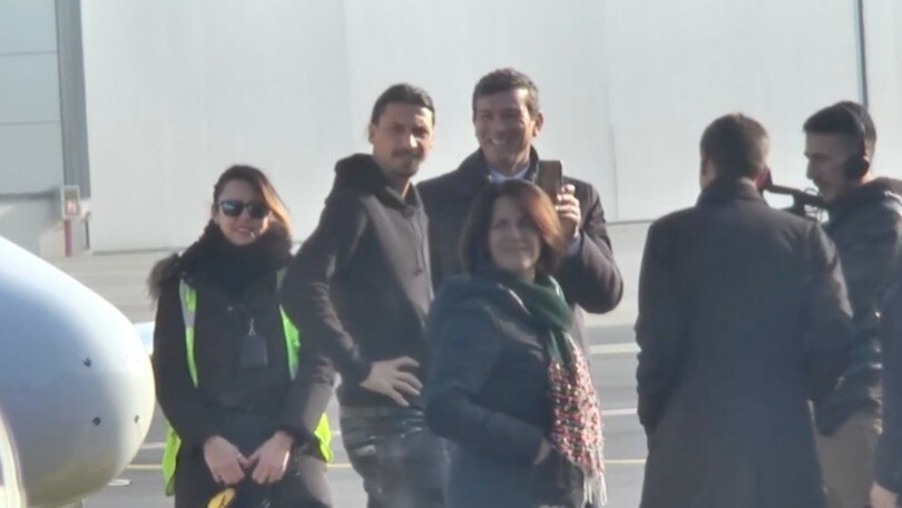 Milan, il giorno di Ibrahimovic: visite mediche e firma