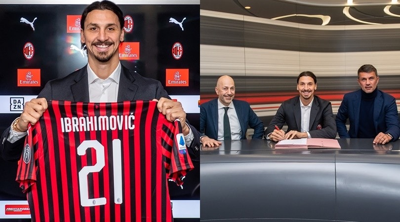 Ibrahimovic al Milan, ecco le foto della firma