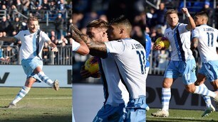 Lazio, si vola con Immobile: 2-1 al Brescia e nona vittoria consecutiva