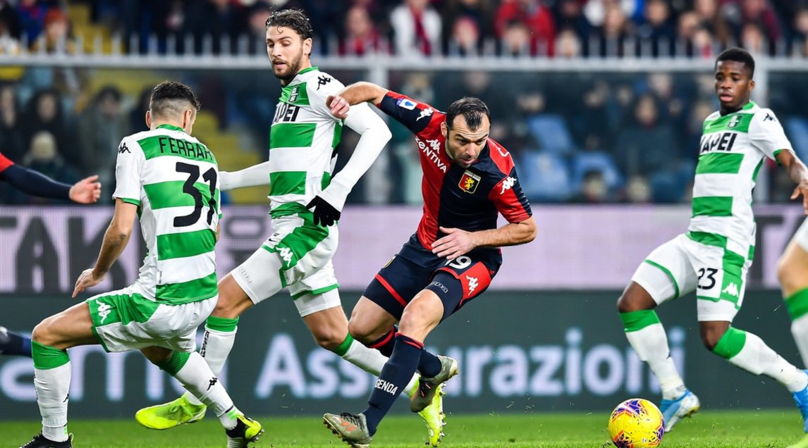 Pandev regala al Genoa la vittoria sul Sassuolo