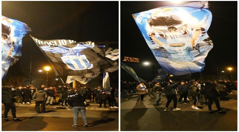 Lazio, buon compleanno! I tifosi festeggiano a Piazza della Libertà