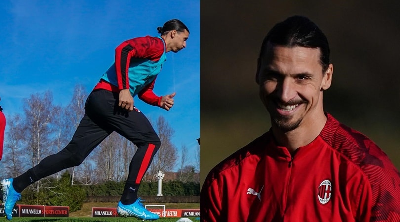 Milan, Ibrahimovic carica la squadra: grinta e sorrisi in allenamento