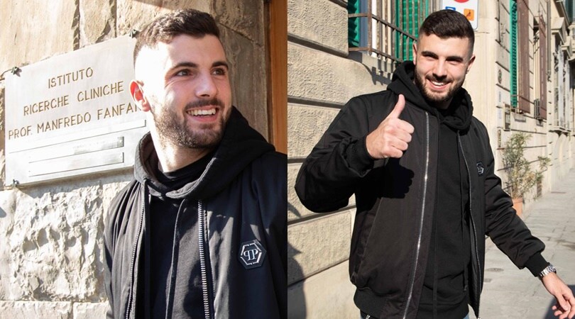 Fiorentina, Cutrone a Villa Fanfani per le visite mediche