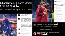 Infortunio Zaniolo, quanti messaggi di solidarietà sui social | FOTO