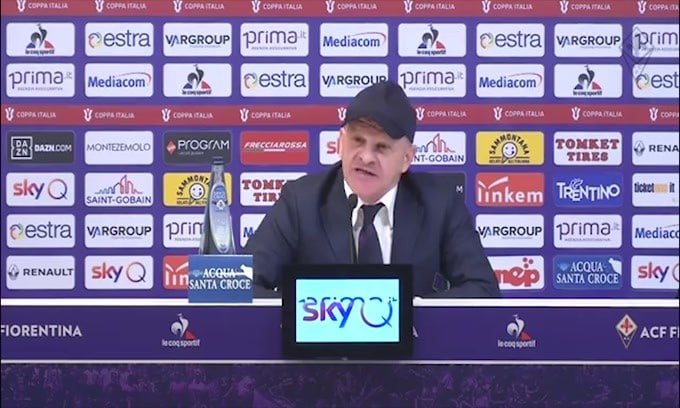 Iachini: "Gli altri devono capire che non c'è trippa per gatti"
