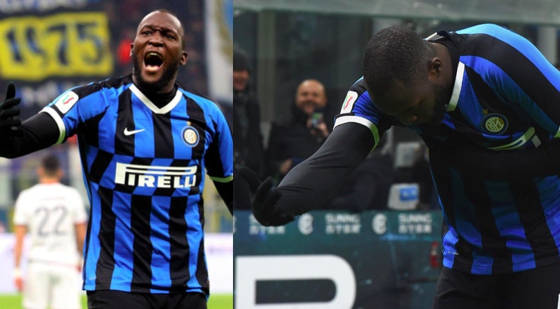 Inter, poker al Cagliari: doppietta e inchino per Lukaku