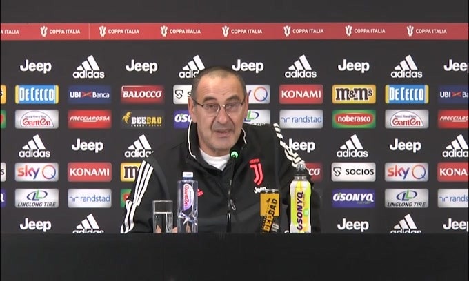 Sarri ai giornalisti: "Comunque giochiamo contro l'Udinese..."