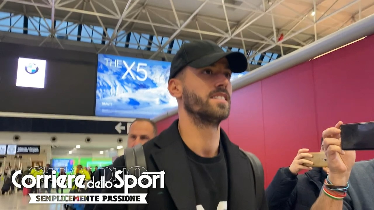 Spinazzola sbarca a Fiumicino: "Sto bene, domani mi alleno e penso al Genoa"