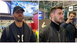 Politano torna a Milano, Spinazzola a Roma: ecco i giocatori all'aeroporto