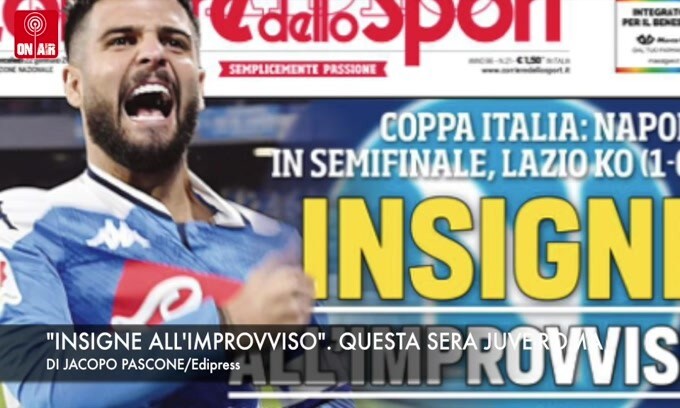 “Insigne all’improvviso”. Questa sera Juve-Roma