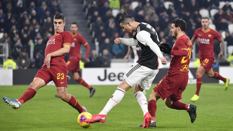 Coppa Italia, troppa Juve per la Roma: Ronaldo ancora in gol