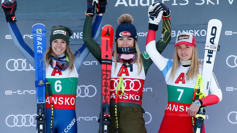 Bassino seconda in SuperG a Bansko: vince la Shiffrin