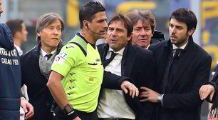 Inter-Cagliari, Conte è una furia con Manganiello!