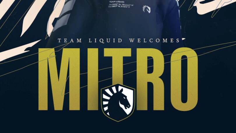 I Team Liquid acquisiscono le prestazioni di Mitr0