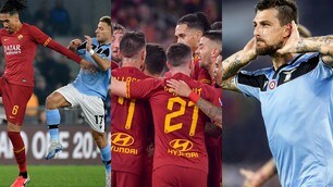 Derby Roma-Lazio, 1-1 all'Olimpico: Acerbi risponde a Dzeko
