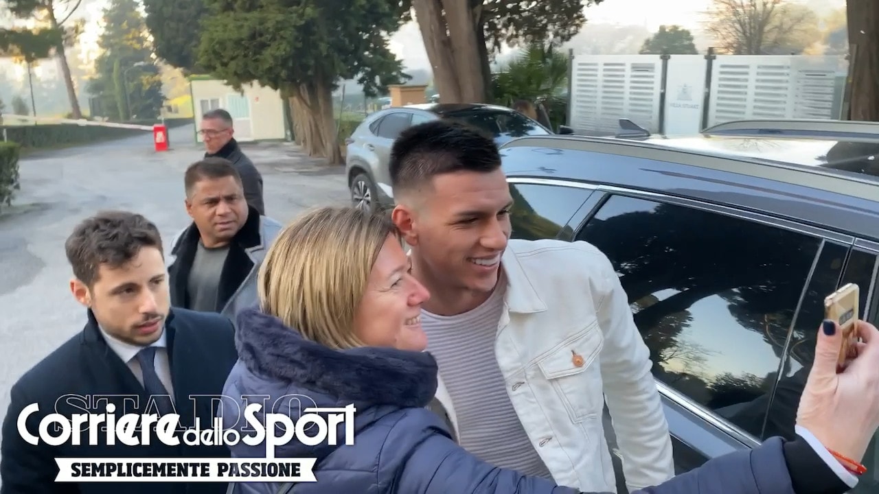 Roma, Ibanez a Villa Stuart per le visite mediche