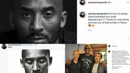 Da Dj Linus a Salvatore Esposito: i vip ricordano Kobe Bryant