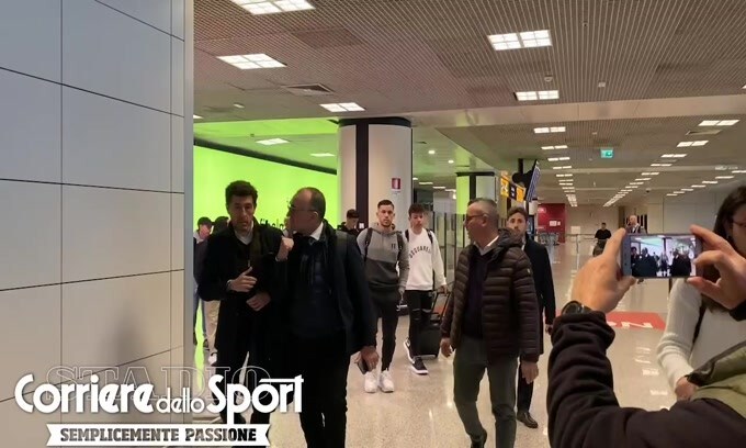 Roma, Carles Perez è sbarcato a Fiumicino