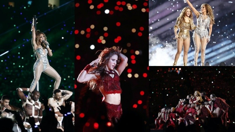 Superbowl, Jennifer Lopez e Shakira da urlo