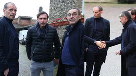 Allegri e Sarri, incontro a Coverciano