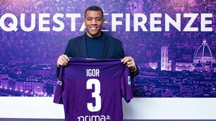 Fiorentina, si presenta il nuovo acquisto Igor