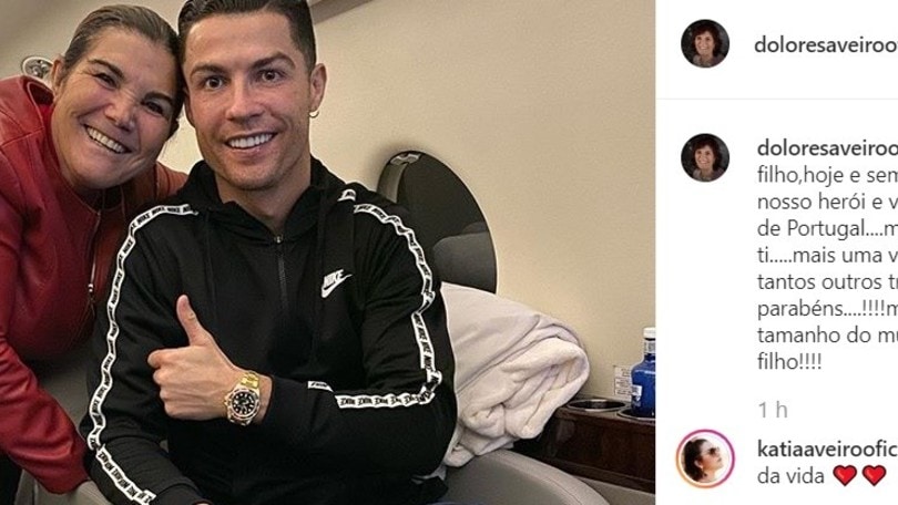 Juve, Cristiano Ronaldo si riconsola con mamma Maria Dolores e Georgina: "Sei il nostro eroe"