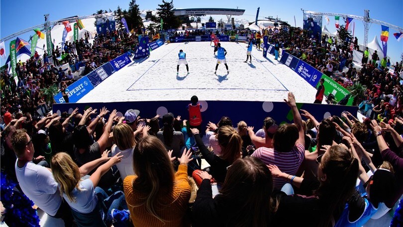 La FIVB lancia il secondo Snow Volleyball World Tour