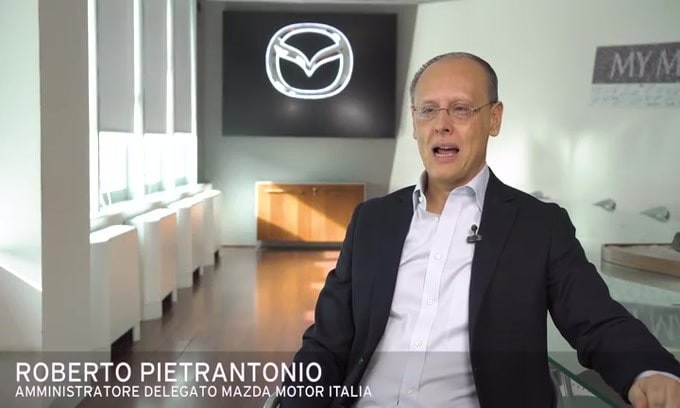 Roberto Pietrantonio presenta i Mazda MX-30 e-Talks VIDEO