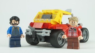 Dune Buggy realizzata in mattoncini Lego: gli scatti