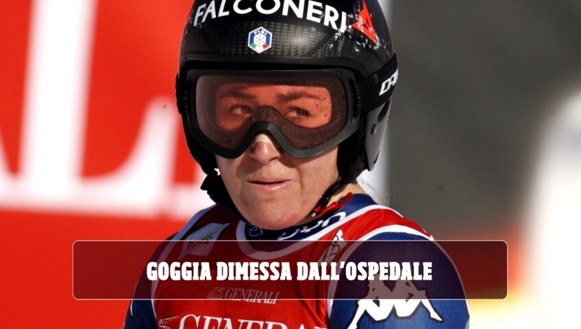 Goggia dimessa dall'ospedale: via alla riabilitazione