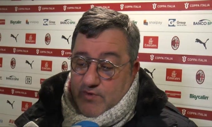 Raiola: "Donnarumma? E' presto per parlarne"