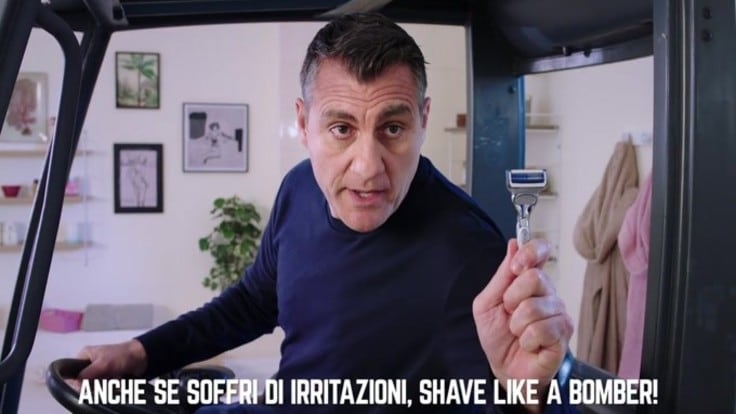 Bobo Vieri Shave Like A Bomber
