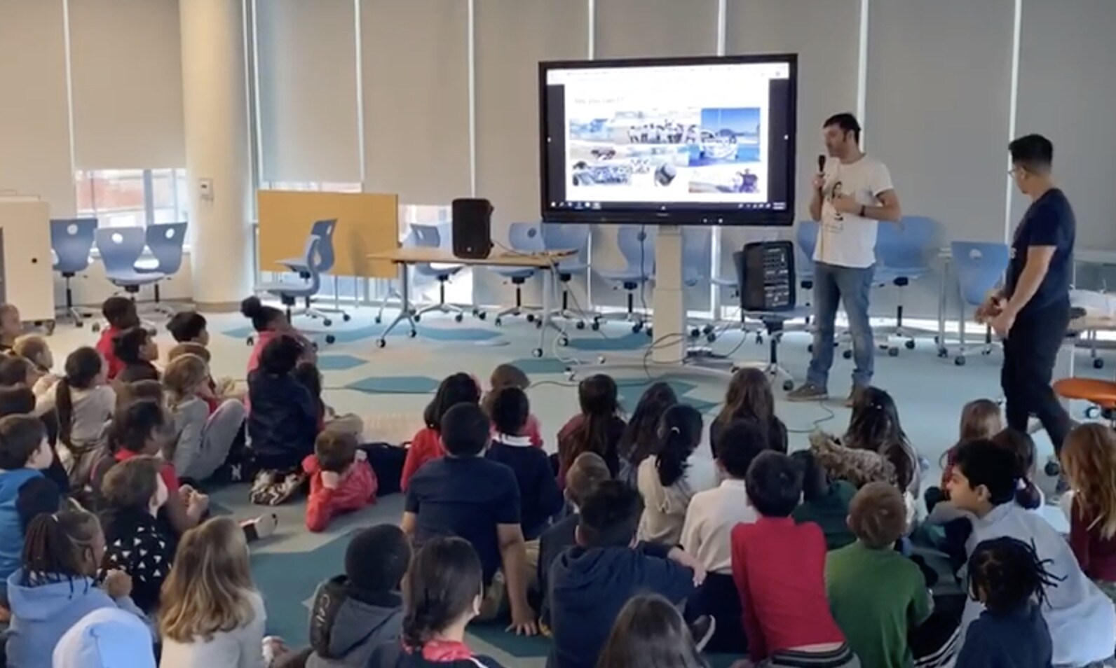Gianpaolo Imbriani racconta la storia del fratello in una scuola negli Usa
