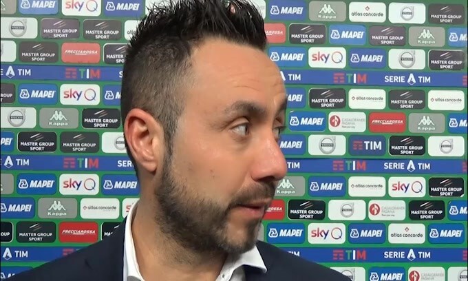 De Zerbi: "La sconfitta è immeritata"