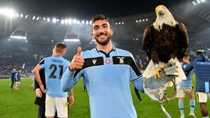 Lazio, una festa incredibile: Cataldi esulta con Olympia!