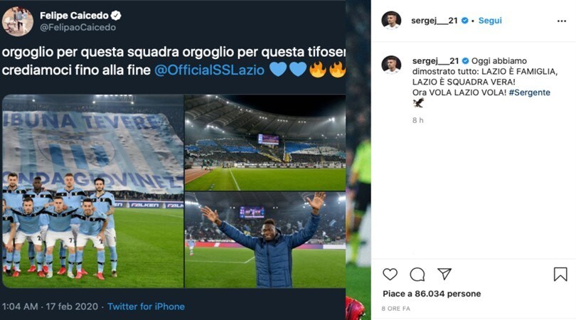 Lazio-Inter 2-1: il tabellino della partita | Serie A 2019/20 - 24