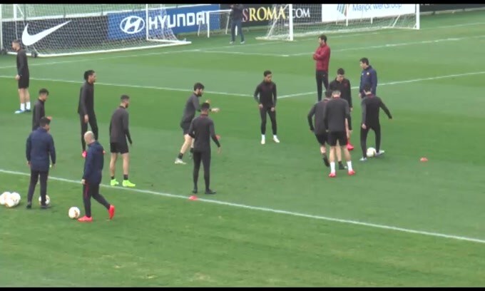La Roma si prepara per la sfida europea contro il Gent