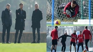 Milan, Donnarumma in forma smagliante davanti a Massara, Boban e Maldini