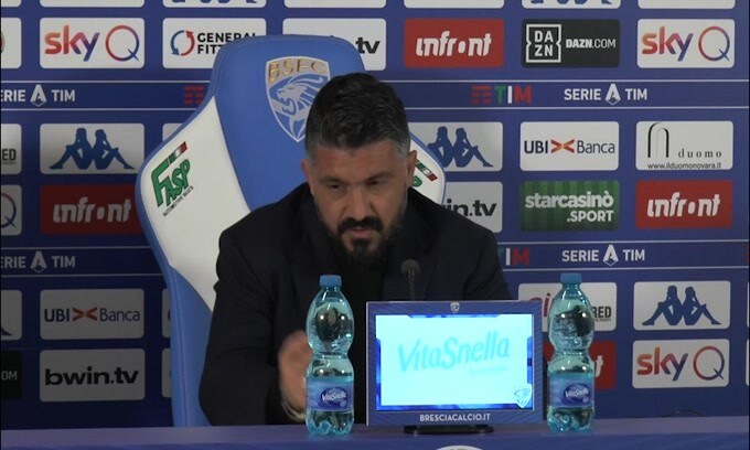 Gattuso: "Mie parole nello spogliatoio? Non le dico, sennò ci censurano"