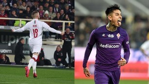 Milan, segna ancora Rebic! Pulgar salva la Fiorentina