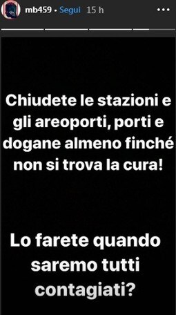 Coronavirus, la reazione di Balotelli: "Quando chiuderete tutto?"